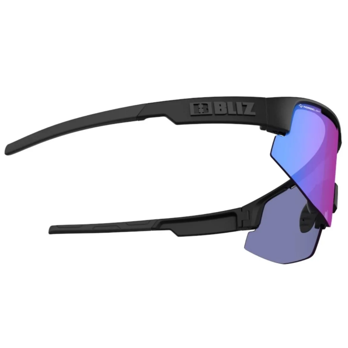 Active Matrix Small Matt Black Nordic Light