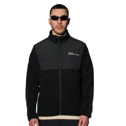 Blocked Zip Fleece