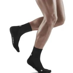 Classic All Black Socks Mid Cut