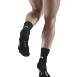 Classic All Black Socks Mid Cut