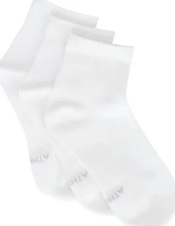 Comfort-Mesh Quarter Cut Sock 3-Pack