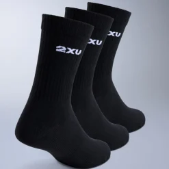 Cotton Crew Socks 3-Pack