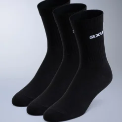 Cotton Crew Socks 3-Pack