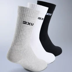Cotton Crew Socks 3-Pack