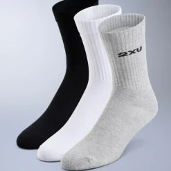Cotton Crew Socks 3-Pack