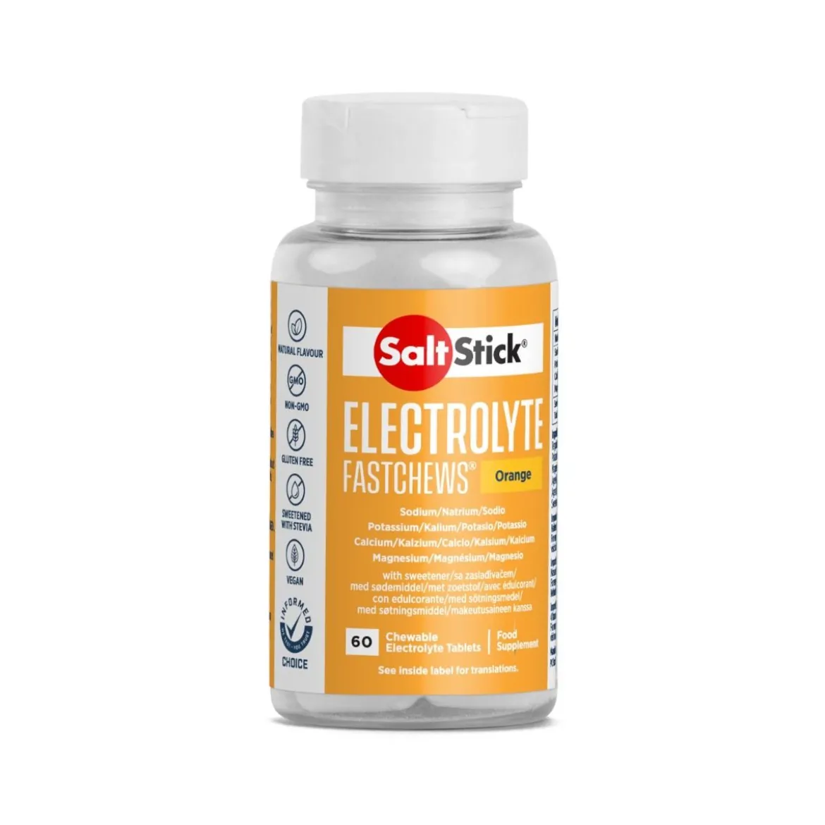 Electrolyte Fastchews Orange (60 chews)