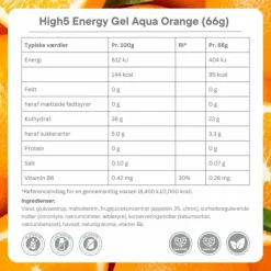 Energy Gel Aqua Orange - Box 20x66g
