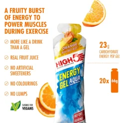 Energy Gel Aqua Orange - Box 20x66g