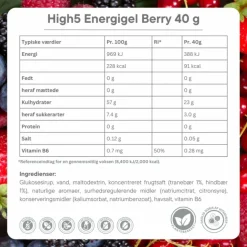 Energy Gel Berry - Box 20x40g