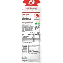 Energy Gel Caffeine 40g Rasberry