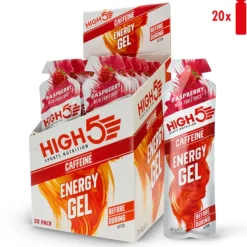 Energy Gel Caffeine Raspberry 20x40g