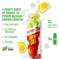 Energy Gel Citrus - Box 20x40g