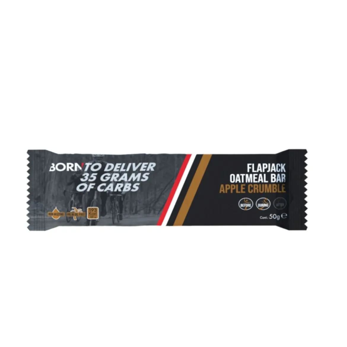 Flapjack Oatmeal Bar 50g Apple Crumble