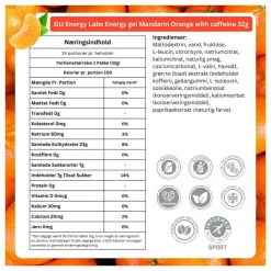 Gel Caffeine 24x32g (Mandarin Orange)