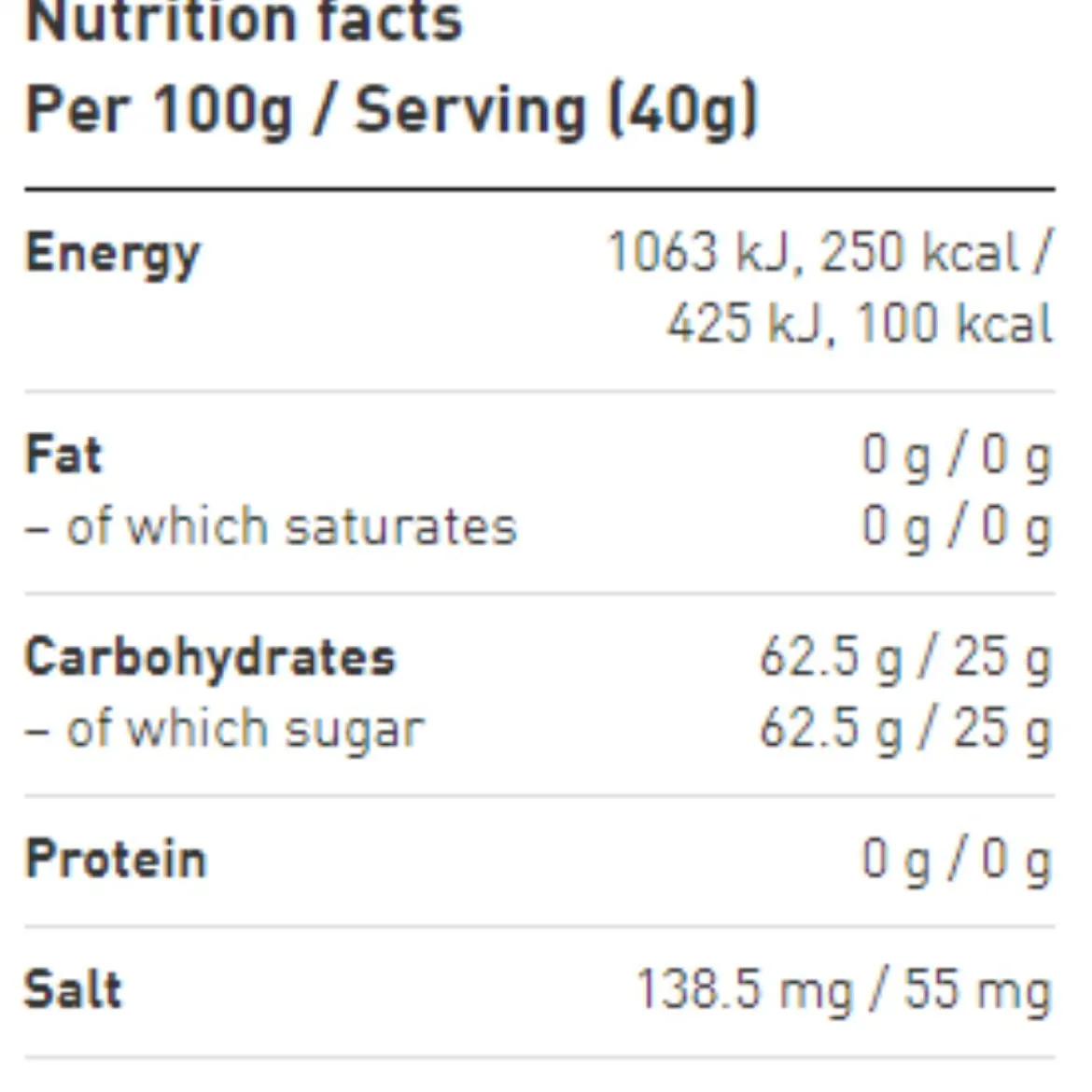 Gel 100 CAF 100 - 12 Servings