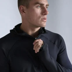 Ignition Grid Half Zip Hoodie
