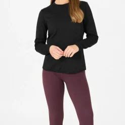 Leah Waffle Melange Loose Fit Tee