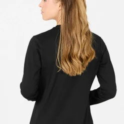Leah Waffle Melange Loose Fit Tee
