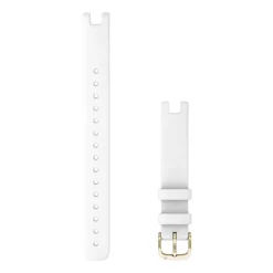 Lily Strap Large (White Italian leather)