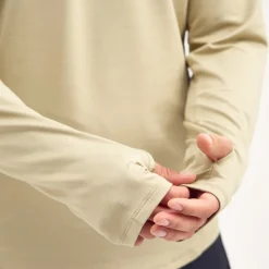 Moderate Half Zip Long Sleeve