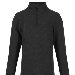 Pineapple Melange Half Zip Waffle Midlayer