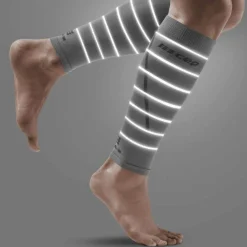 Reflective Compression Calf Sleeves