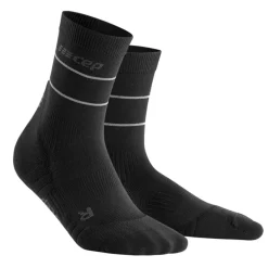 Reflective Mid-Cut Socks