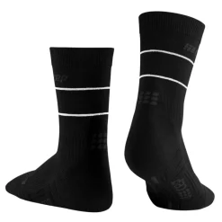Reflective Mid-Cut Socks