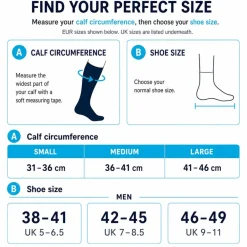 Run Performance Compression Socks High Cut