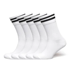 Tennis Socks With Stripes 5-Pack