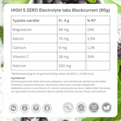 Zero Blackcurrant - Box 8x20 Tabs